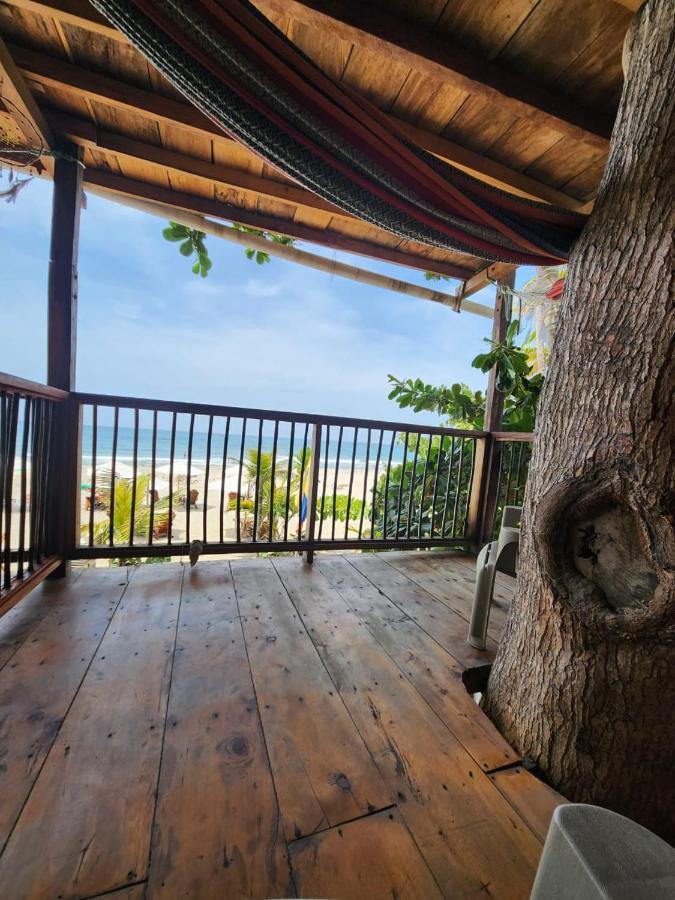 El Almendron Beach Hostel Guachaca Екстер'єр фото